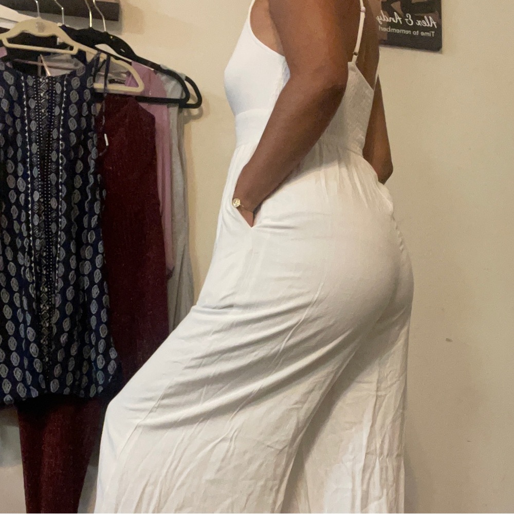 White jumpsuit